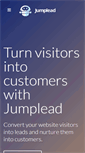Mobile Screenshot of jumplead.com